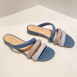 Avec Les Filles Leather Sandals